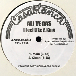 Ali Vegas I Feel Like A King Vinyl 12" USED