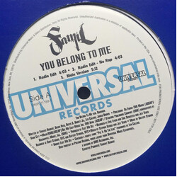 Famil You Belong To Me USED VINYL 12INCH 33 S RPM SINGLE PROMO