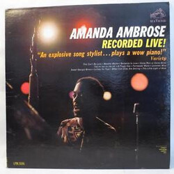 Amanda Ambrose Amanda Ambrose Recorded Live! Vinyl LP USED