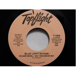 Richard Newell Blue Light Boogie/Ashamed Of Myself Vinyl 7" USED