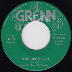 Al Russ Orchestra Wonderful Rain / Mannita Waltz USED VINYL 7INCH 45 RPM