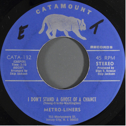 Metro-Liners I Don't Stand A Ghost Of A Chance Vinyl 7" USED