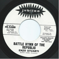 Enzo Stuarti Battle Hymn Of The Republic Vinyl 7" USED