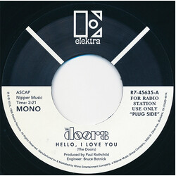 The Doors Hello, I Love You / Love Street USED VINYL 7INCH SINGLE MONO