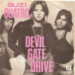 Suzi Quatro Devil Gate Drive USED VINYL 7INCH SINGLE 45 RPM