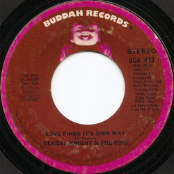 Gladys Knight And The Pips Love Finds It's Own Way Vinyl 7" USED