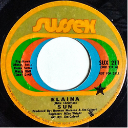 Sun (23) Elaina / Baby Jane Vinyl 7" USED