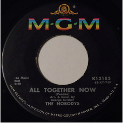 The Nobodys (2) All Together Now / Vacation's Done Vinyl 7" USED