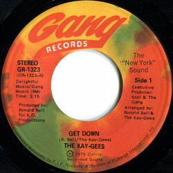 The Kay-Gees Get Down / My Favorite Song USED VINYL 7INCH 45 RPM