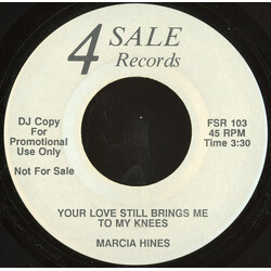 Marcia Hines / Who-Dun-It Your Love Still Brings Me To My Knees / Marla’s Memory Lane Vinyl 7" USED