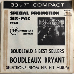 Boudleaux Bryant Boudleaux's Bestsellers: Selections From His Hit Album USED VINYL 7INCH 33 S RPM EP PROMO