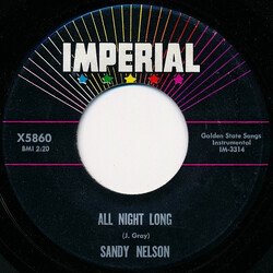 Sandy Nelson All Night Long USED VINYL 45 RPM 7INCH SINGLE