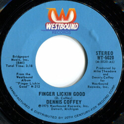 Dennis Coffey Finger Lickin Good USED VINYL 7INCH 45 RPM SINGLE STYRENE STEREO