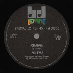 Zulema Change Vinyl 12" USED