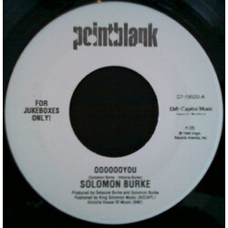 Solomon Burke OOOOOOYOU USED VINYL 7INCH 45 RPM SINGLE