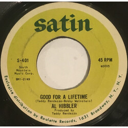 Al Hibbler Good For A Lifetime / Once Before USED VINYL 7INCH 45 RPM SINGLE