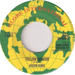 Milton Henry Follow Fashion USED VINYL 7INCH 45 RPM REISSUE
