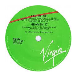 Heaven 17 Let Me Go USED VINYL 7INCH SINGLE