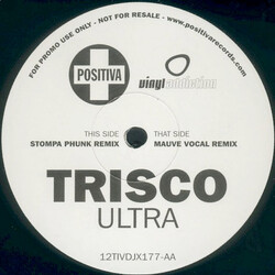 Trisco Ultra USED VINYL 12INCH 33 S RPM 45 RPM PROMO