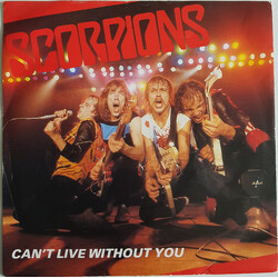 Scorpions Can't Live Without You USED VINYL 7INCH 45 RPM SINGLE