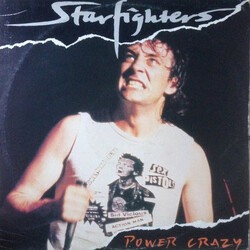 Starfighters Power Crazy USED VINYL 12INCH 45 RPM