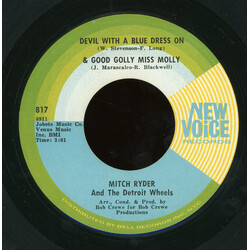 Mitch Ryder & The Detroit Wheels Devil With A Blue Dress On & Good Golly Miss Molly / I Had It Made USED VINYL 7INCH 45 RPM SINGLE
