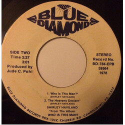 Shirley Haviland / The New Covenant Singers My Tribute / Alleluia / Who Is This Man / The Heavens Declare USED VINYL 7INCH 45 RPM EP