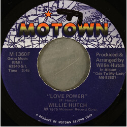 Willie Hutch Love Power / Talk To Me USED VINYL 7INCH 45 RPM
