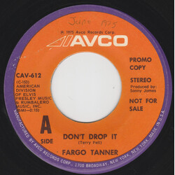 Fargo Tanner I Go Crazy (But I Can't Let You Go) USED VINYL 7INCH 45 RPM SINGLE PROMO