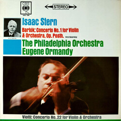 Béla Bartók / Giovanni Battista Viotti / Isaac Stern / The Philadelphia Orchestra / Eugene Ormandy Concerto No. 1 For Violin & Orchestra, Op. Posth. /