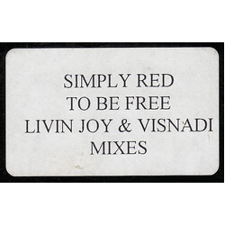 Simply Red To Be Free (Livin Joy & Visnadi Mixes) USED VINYL 12INCH 33 S RPM WHITE LABEL