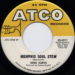 King Curtis Memphis Soul Stew USED VINYL 7INCH SINGLE 45 RPM