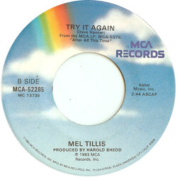 Mel Tillis She Meant Forever When She Said Goodbye USED VINYL 7INCH 45 RPM