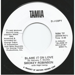 Smokey Robinson / High Inergy Blame It On Love Vinyl 7" USED