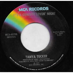 Tanya Tucker It's A Cowboy Lovin' Night VINYL 7" USED