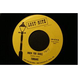 The Turbans When You Dance / Let Me Show You USED VINYL 7INCH 45 RPM SINGLE REISSUE