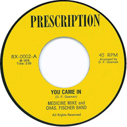 Medicine Mike / Chas. Fischer Band Seasons / You Came In USED VINYL 7INCH 45 RPM SINGLE