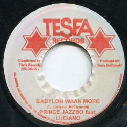 Prince Jazzbo / Luciano (2) Babylon Waan More USED VINYL 7INCH 45 RPM