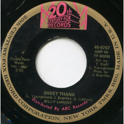 Billy Lamont Sweet Thang / Please Don't Leave USED VINYL 7INCH 45 RPM SINGLE