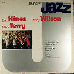 Earl Hines / Teddy Wilson / Clark Terry Europa Jazz Vinyl LP USED