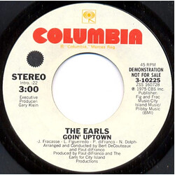 The Earls Goin' Uptown USED VINYL 7INCH 45 RPM SINGLE PROMO STEREO MONO