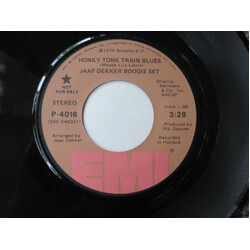 Jaap Dekker Boogie Set Honky Tonk Train Blues USED VINYL 7INCH 45 RPM SINGLE PROMO