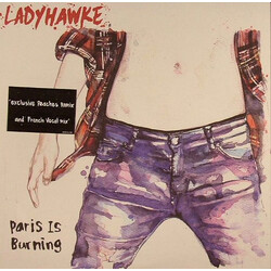 Ladyhawke Paris Is Burning USED VINYL 7INCH SINGLE