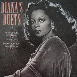 Diana Ross Diana's Duets Vinyl LP USED