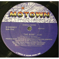 Diana Ross The Boss USED VINYL 12INCH 33 S RPM SINGLE