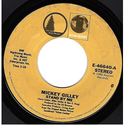 Mickey Gilley / The Unstrung Heroes Stand By Me / Cotton Eyed Joe USED VINYL 7INCH 45 RPM SINGLE STEREO