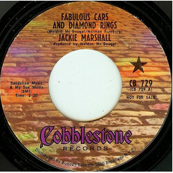 Jackie Marshall Fabulous Cars And Diamond Rings / Please Be Real Vinyl 7" USED