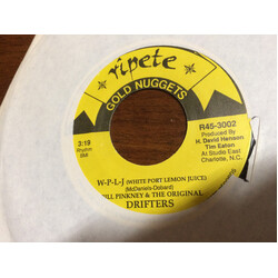 Bill Pinkney And The Originals Drifters W-P-L-J (White Port Lemon Juice) USED VINYL 7INCH 45 RPM