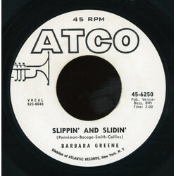 Barbara Greene (2) Slippin' And Slidin' USED VINYL 7INCH 45 RPM