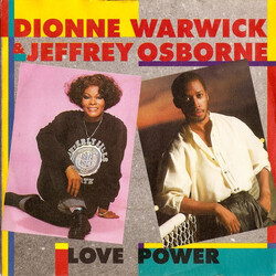 Dionne Warwick / Jeffrey Osborne Love Power USED VINYL 7INCH 45 RPM SINGLE